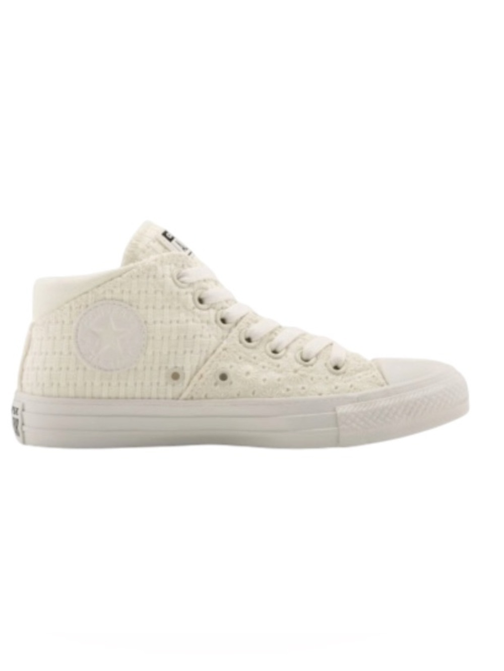 Converse CTAS Madison Mid Crochet Knit Lace Egret/Vintage White Women